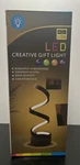 Led Creative Gift Light Table Lamp 10"TALL Brand New. Fixed Price $7.50.