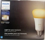 Philips Hue White Ambiance Smart Bulbs A19 (60W X3) W/ Bridge, No Button. Fixed Price $49.98.
