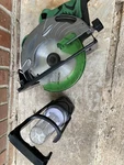Hitachi Circle Saw And Lamp. 14DMR. Tool Light Only No Battery Pack. Fixed Price $35.00.