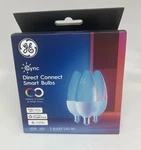 Ge Cync Smart Led Light Bulbs Color Changing Decorative 3 Indoor. Fixed Price $15.99.