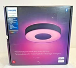 Philips Hue Infuse Medium White And Color Ambiance Ceiling Light-black -free S/h. Fixed Price $189.98.
