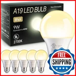 Tjoy Pk A19 Led Bulbs, 60W Equivalent, 2700K Warm White, 9W E26 Non-dimmable. Fixed Price $13.05.