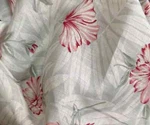 100% Flax Linen Fabric Gorgeous Quality Floral Print By The Yard. Fixed Price $10.95.