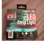 Electronic Necessities 10FT Led Light Strip Multicolor Remote Usb Indoor. Fixed Price $16.50.