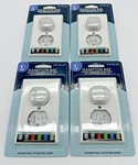 Lot 4 Pack Hampton Bay 1-GANG Duplex Color Changing Led Plug Night Light White. Fixed Price $12.50.