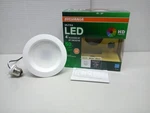 New Sylvania 74287 Downlight Kit Dimmable LED/RT4/600/930/FL80/RP. Fixed Price $17.99.