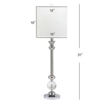Safavieh Erica Crystal Candlestick Lamp, Reduced Price 2172754055 LIT4164A-SET2. Fixed Price $86.00.