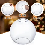 4 Pack Replacement Globe Shade E26 Base 1-5/8 Fitter Round Open Box. Fixed Price $34.99.