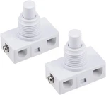 Uxcell Inline Foot Pedal Push Button Switch, Ufo Type Lamp Lighting White. Fixed Price $10.00.