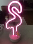 4 Room Essentials- Led Neon Figurine- Pink Flamingo Table Lamp- Battery Or Usb. Fixed Price $74.66.