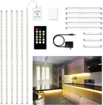 Under Cabinet Lights, 6 Pcs Lighting With Remote, Dimmable Led Str. Fixed Price $13.90.