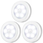 3-PACK Motion Sensor Closet Light Cordless Battery-powered Led Night. Fixed Price $18.11.