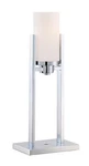 Lite Source Caesarea Light Table Lamp, Chrome, Frost Glass Shade LS-22811. Fixed Price $169.99.