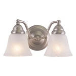 Vaxcel Standford 2-LIGHT Vanity W/brushed Nickel Finish # VL35122BN New. Fixed Price $60.00.