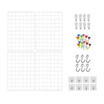 4 Pieces Mounted Photo Grid Wall Decorative PANELS(WHITE11.8 X15.7) For .... Fixed Price $30.99.