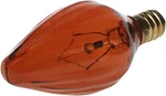 Satco S3374 Amber 120V Candelabra Base 25-WATT F10 Incandescent Light Bulb. Fixed Price $8.29.