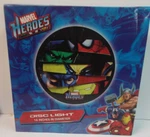 Marvel Heroes 16" Spider-man Captain America Iron Disk Light Sign Comic. Fixed Price $20.99.