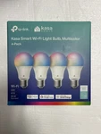 Kasa Smart Wifi Light Bulbs Compatible With Alexa A19, 9W 800 New Lumens 4-PACK. Fixed Price $22.00.