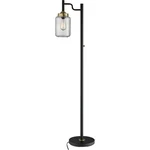 Lite Source LS-83114 Luken 61 Inch 60.00 Watt Black Floor Lamp Portable Light. Fixed Price $165.00.
