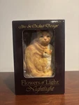 Ibis & Orchid Design Flowers Of Light Night Tabby Cat 50185 Brand New. Fixed Price $20.49.