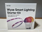 Wyze Lighting Kit 16.4FT Smart Plug Color Led Strip A19 Bulbs. Fixed Price $39.95.