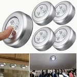 5 Pack Wireless 3-LED Touch Night Light Under Cabinet Closet Wall Lamp. Fixed Price $25.00.