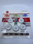 Hoover Wireless Led Surface-mounted Multi-color Accent Lights W/remote 5 Pack. Fixed Price $27.99.