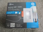 Ge Cync Smart Tunable White Light Bulb + Dimmer Switch Bundle. Fixed Price $33.98.