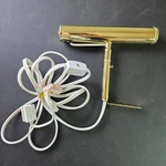 7" Brass Toned Picture Spotlight Wall Mount Lamp Westinghouse 75050. Fixed Price $16.50.