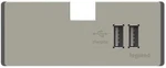 Under-cabinet Outlet Module Titanium, APUSB3TM4. Fixed Price $67.95.