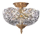 Crystorama 67-CT-OB Richmond 2-LIGHT Lead Crystal Semi-flush. Fixed Price $298.00.
