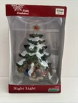 Winter Wonderland Christmas Tree Night Light Plug Bed Bath & Beyond C7 Bulb. Fixed Price $16.00.