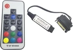 Vrabocry DC12V Rgb Controller Mini RF17 Button Remote Multicolor. Fixed Price $15.72.