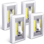 Vibelite Closet 4-PACK Battery Operated Tap/push Led Night Lights Wireless. Fixed Price $27.99.