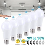 Led Motion Sensor Light Bulb 90W Equivalent Energy Saving Lamp E27 6000K 1 6PACK. Fixed Price $42.49.
