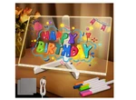 Drawing Magic Board Neon Glow Erasable Memo Led Notes Night Light Kids Toys Fun. Fixed Price $19.99.