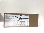 Hampton Bay Caprice 52 In. Integrated Led Indoor Matte Black Ceiling Fan New. Fixed Price $69.99.