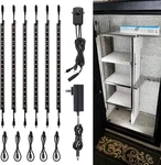 Torchstar Led Safe Lighting Kit, (6) 12 Inch Linkable Bars + Motion Sensor. Fixed Price $63.12.