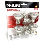 Philips GU10 Light Bulbs Pack Indoor Flood 265 Lumens Watts. Fixed Price $19.87.