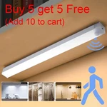 Cabinet Light Led Motion Sensor Wireless Night Lamp Closet Portable Magnetic Bar. Fixed Price $7.99.