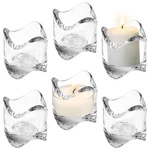 Royal Imports Tea Lights Votive Candles Holders (set Of 6), 2 In. Glass Clear. Fixed Price $24.41.