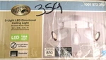 Lithonia Led 3 Spot Lightnickel Finish. Fixed Price $38.00.