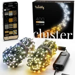 Twinkly Cluster Green Wire Christmas Lights, Gold & Silver, 400 Aww Led, 19.7FT. Fixed Price $174.68.
