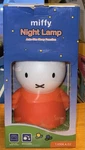 Miffy Night Light Lamp Red Dress Bunny Auto-dim Sleep Function. Fixed Price $200.00.