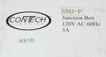 Contech Con-tech Smj-p 120 Vac 3 Amp Lighting Junction Box Sma C1. Fixed Price $18.00.