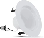 Feit LEDR4HO/927CA Soft White Recessed Trim, 75 Watt High, 2700K. Fixed Price $8.95.