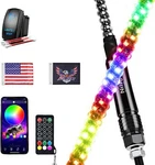 Nilight Rgb 1PC 5FT Lighted Antenna Whips With Remote & App Control. Fixed Price $89.99.