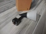 Juno R716 Track Light Fixture In Black W/glass Cone Ultra Sleek Modern Brand New. Fixed Price $19.50.