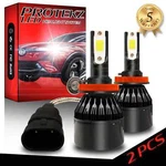 Led Hid Headlight Kit Protekz 9004 HB1 Bulbs For 1989-1995 Plymouth Acclaim. Fixed Price $31.38.