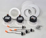 Philips Hue White Ambiance 4" Led Retrofit Recessed Kit (qty 4) 59950/11/U5. Fixed Price $99.95.